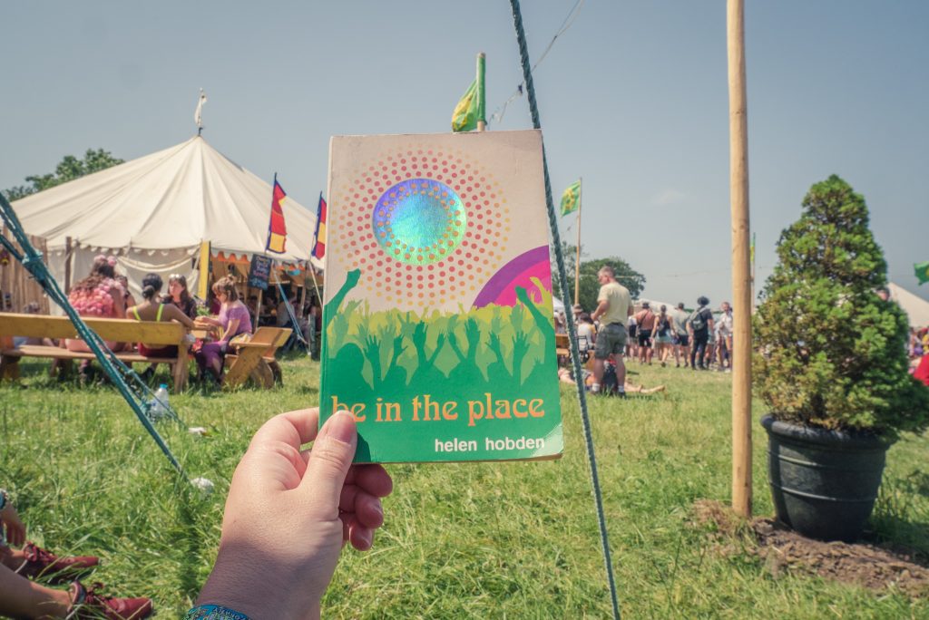 Be In The place - a book set at Glastonbury Festival