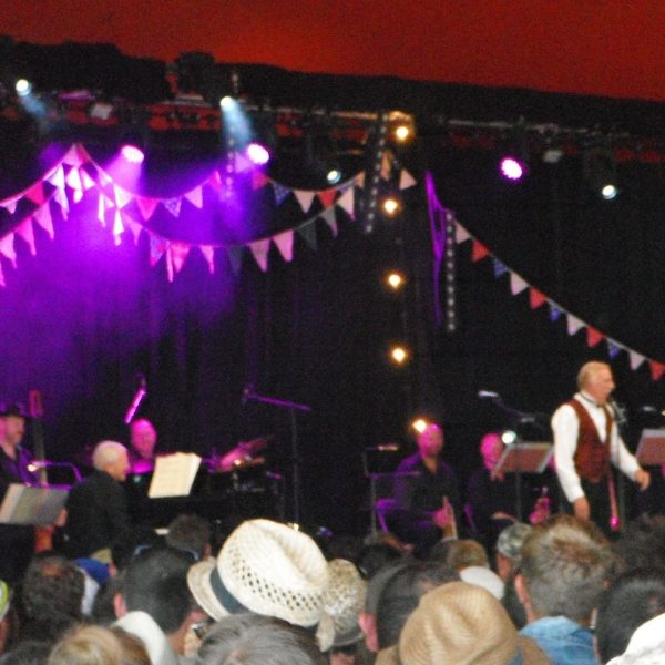 Bruce Forsyth at Glastonbury Festival