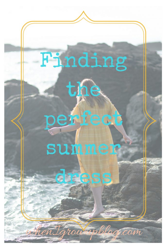 Finding the perfect summer dress