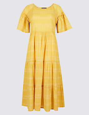 Marks and spencer yellow dress