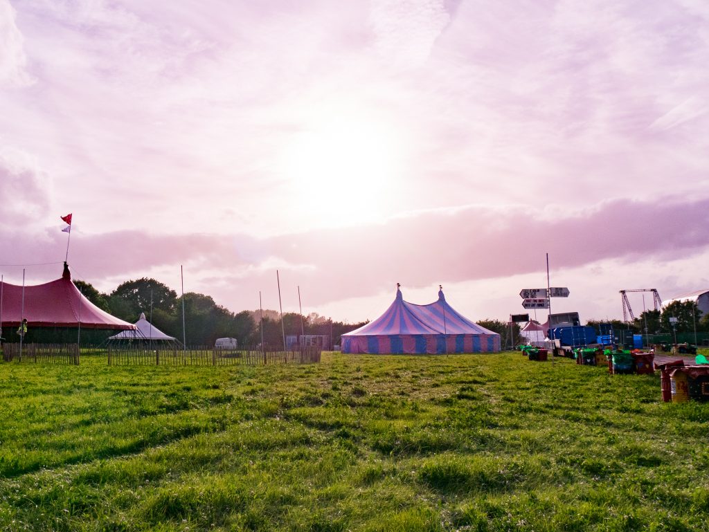 Glastonbury Festival site photos