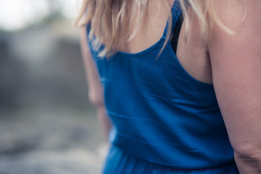 blue summer dress from Target