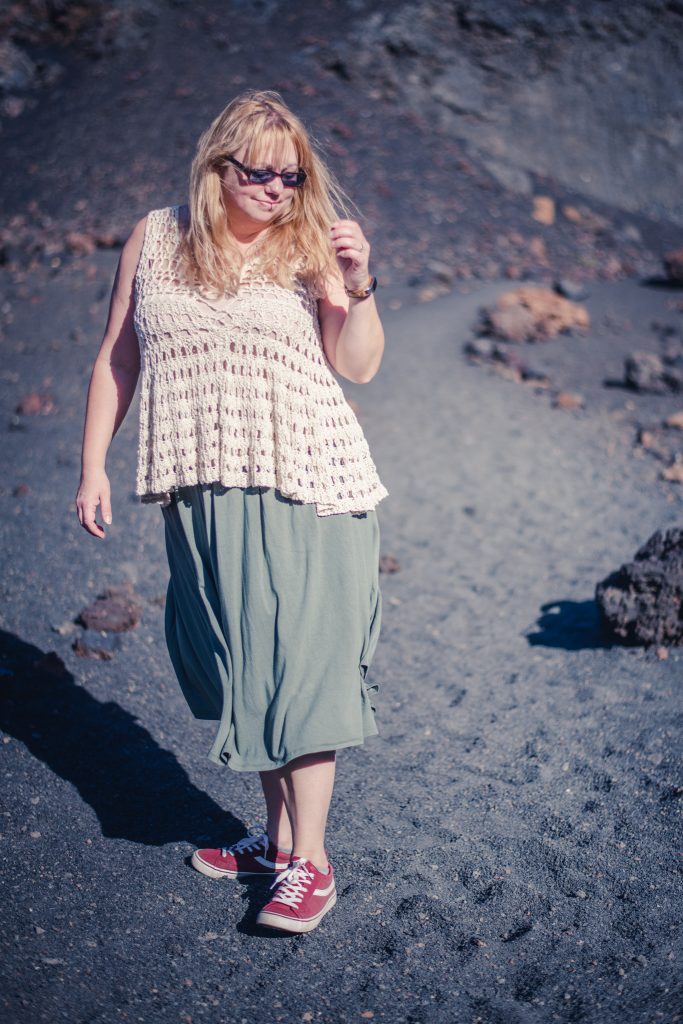 Styling a Free People top and Asos skirt