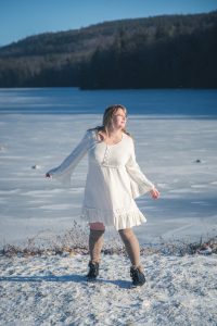 how to style white in winter